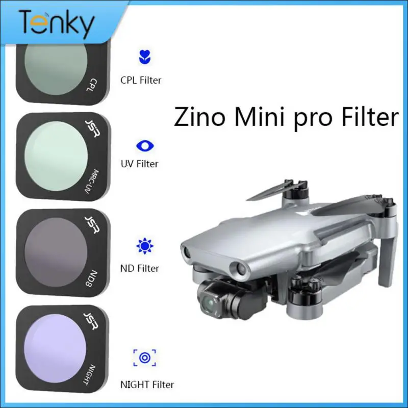 Uav Filter Accessories Light Aluminum Ultraviolet Filter Cpl Polarizer Nd Dimmer Habson Zino Mini Cpl Filter Adjusting