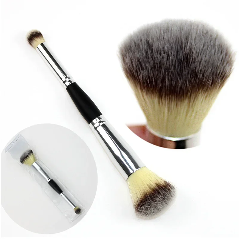 Double Head Makeup Brush Blush Brush Loose Power Eyeshadow Brush Eye Shadow Rubor Makeup Tool Contour Brochas Beauty Accessories