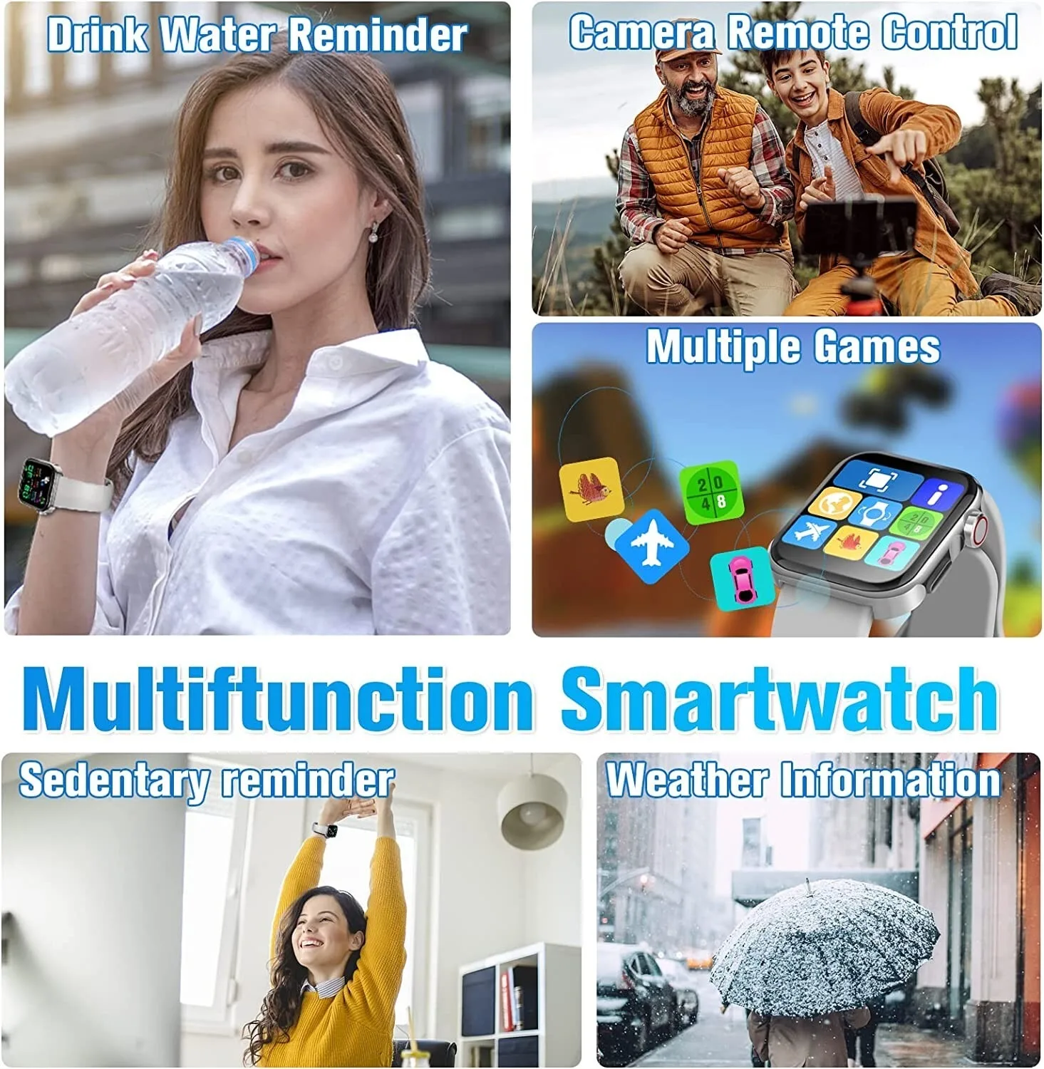 

Смарт-часы «все в одном»: трек-тренировки, получите уведомление о уведомлений, зарабатывать на звонки, монитор здоровья и персонализация за 100 циферблатов