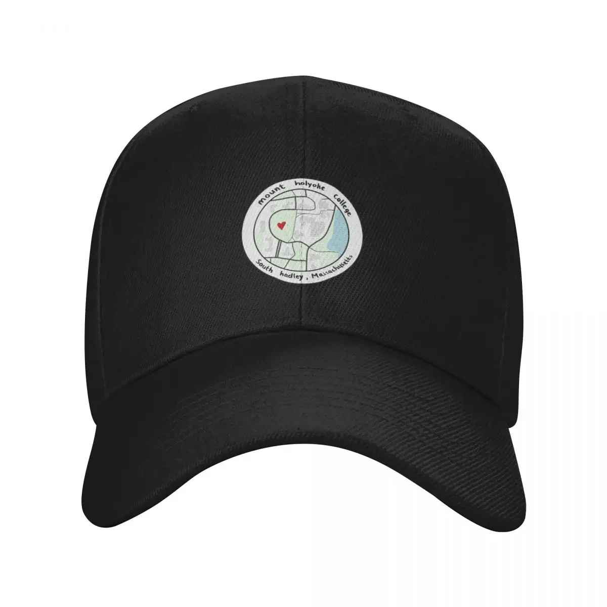 

Copy of Mount Holyoke Map Baseball Cap Hat Beach Rave Hats Woman Men's