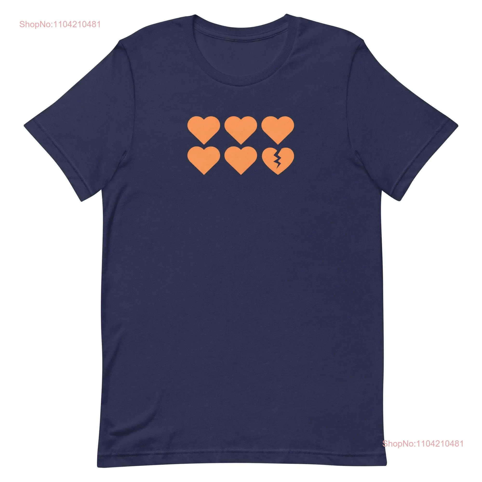 One in Six Infertility Awareness T Shirt 1 6 Broken Heart IVF IUI  long or short sleeves