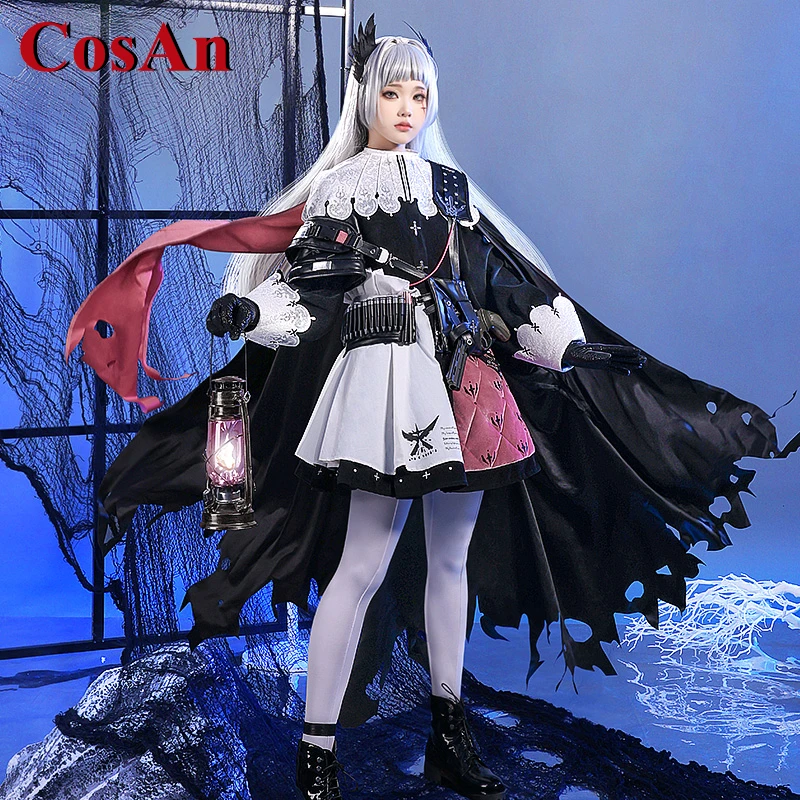 CosAn Hot Game Arknights Irene Cosplay Costume Sweet Gorgeous Third Anniversary Dress Activity Party Role Play Clothing