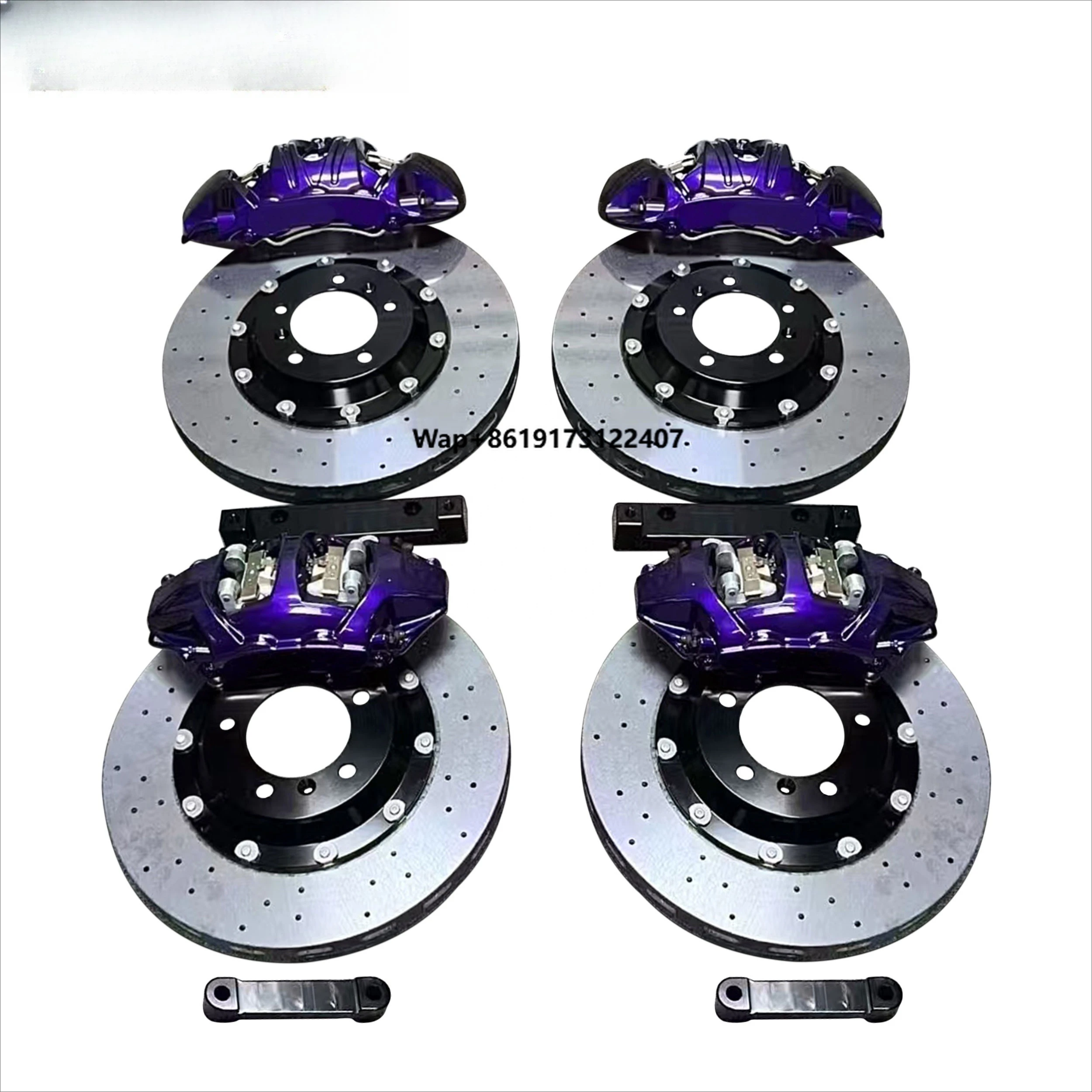 For Break Pad and Disk Carbon Ceramic Brake Kit with 1 Year Warranty for F430 CCM Retrofit/Upgrade Front/Rear Axle