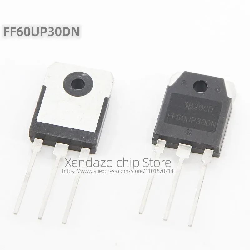 5pcs/lot FF60UP30DN F60UP30DN 60A/300V TO-3P package Original genuine Fast recovery diode