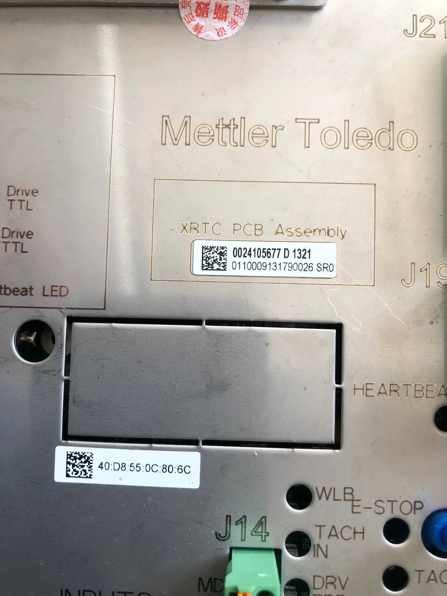 Mettler Toledo XRTC PCB Assembly 0024105677D1321 Negotiation