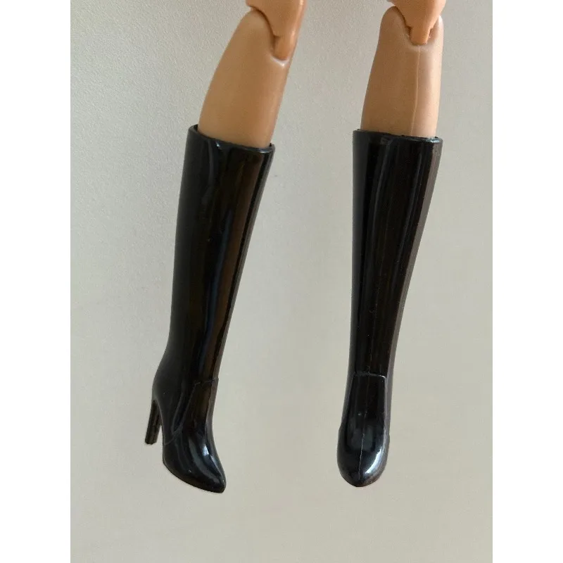 Doll shoes flat foot shoes black shoes new style for your Bbie dolls small foot Tp5