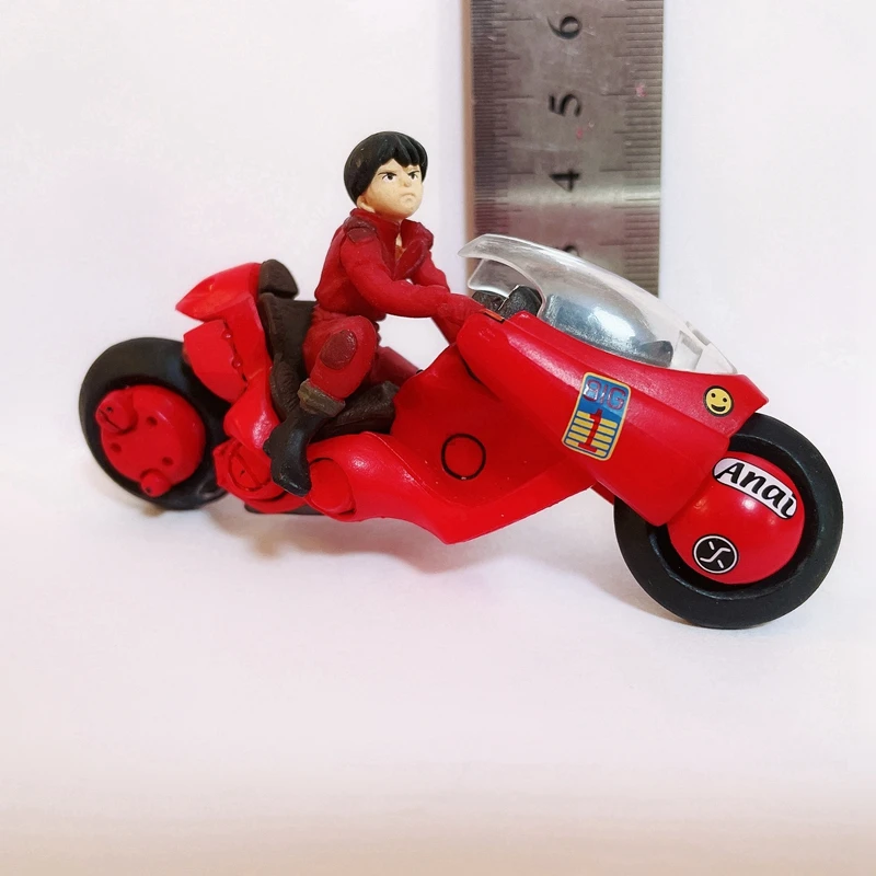 Mini Q Version AKIRAS Series Doll Action Figure P3P4 Motorcycle Shotaro Kaneda Peripherals Model Toy Ornaments