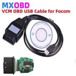 FoCOM Device OBD USB Interface for Ford VCM OBD Diagnostic Cable Focom VCM OBD Focom Ford OBDII Car Diagnostic Scanner Tools