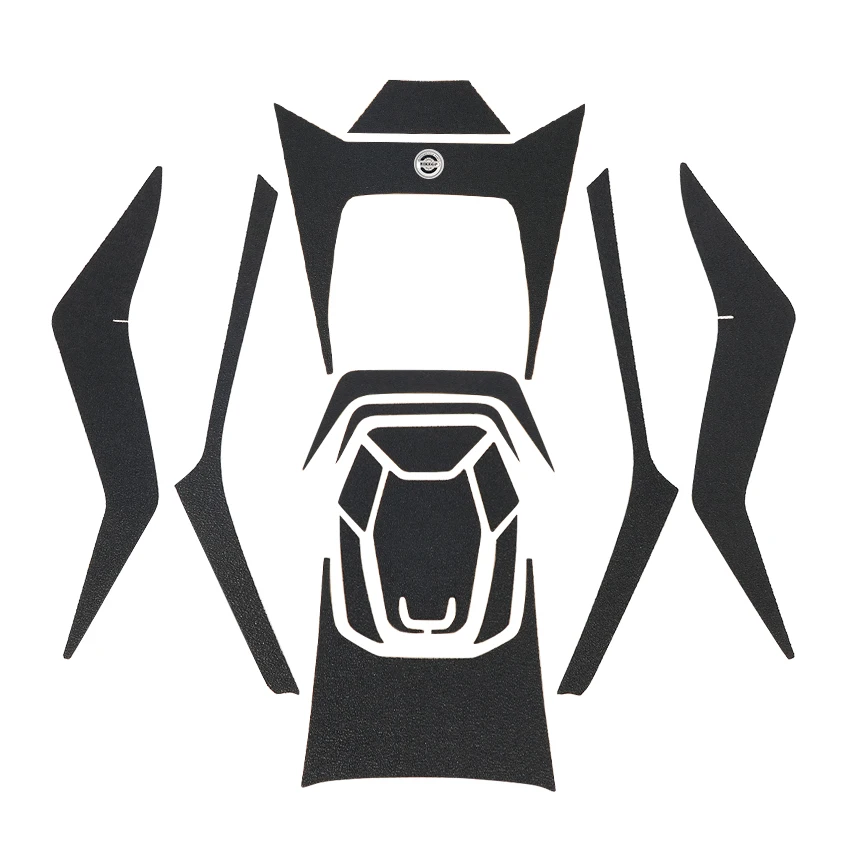 Motorrad-Tankpad für Sym Husky ADV300 2023-2025 2024 ADV300 Rutschfester Aufkleber Seitliches Tankpad – Detail 5