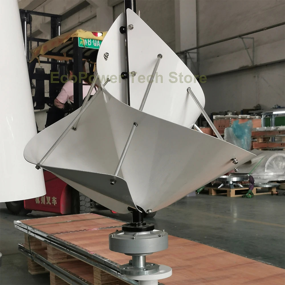 High Efficiency Home Use On/Off Grid Wind Turbine Generator 24V 48V 96V 230V MPPT Hybrid Controller Poland Warehouse Shipping