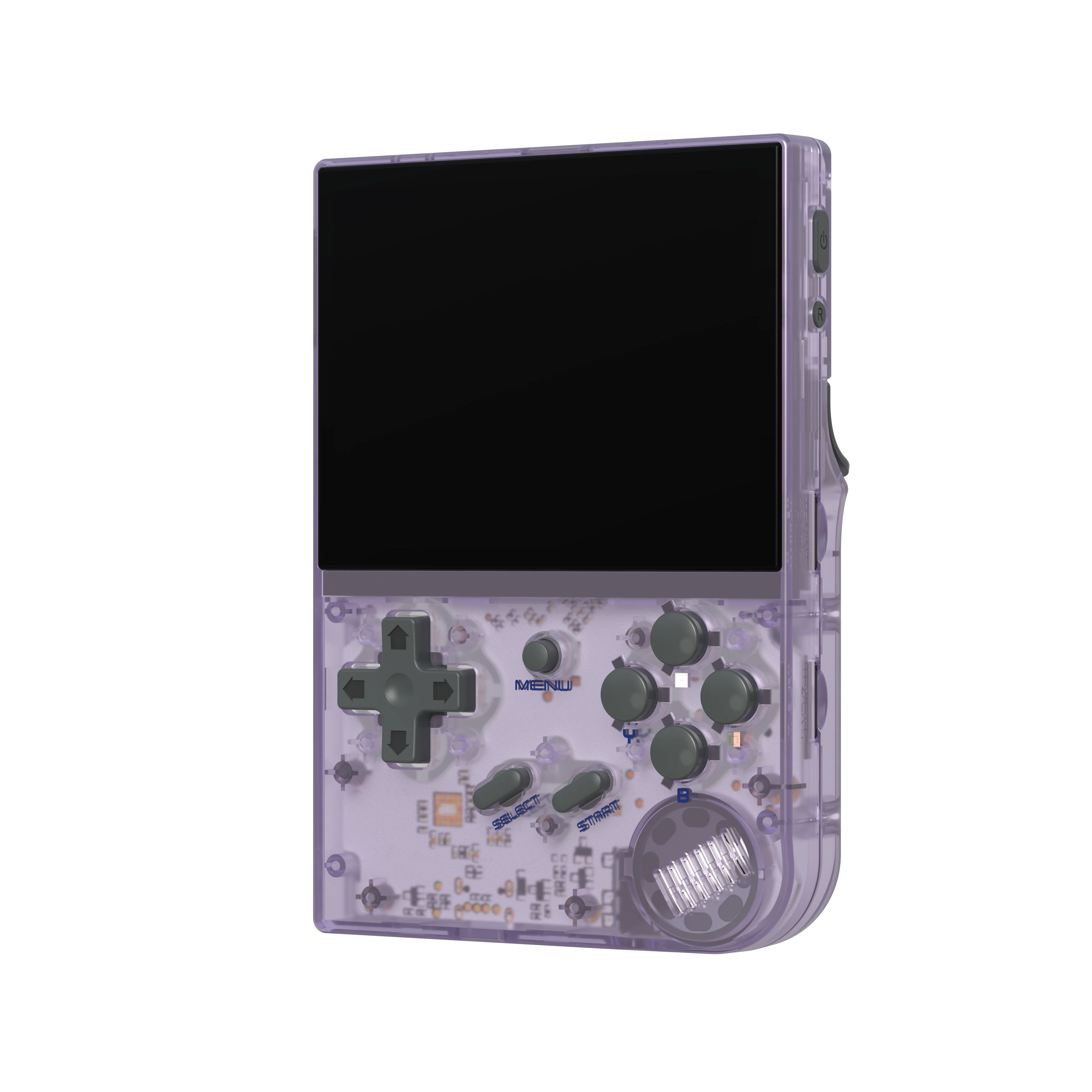 

SXMA ANBERNIC RG35xx 64G Classic Games Handheld Game Player 3.5 Inch IPS Full Viewing Angle Screen Linux System Console PURPLE