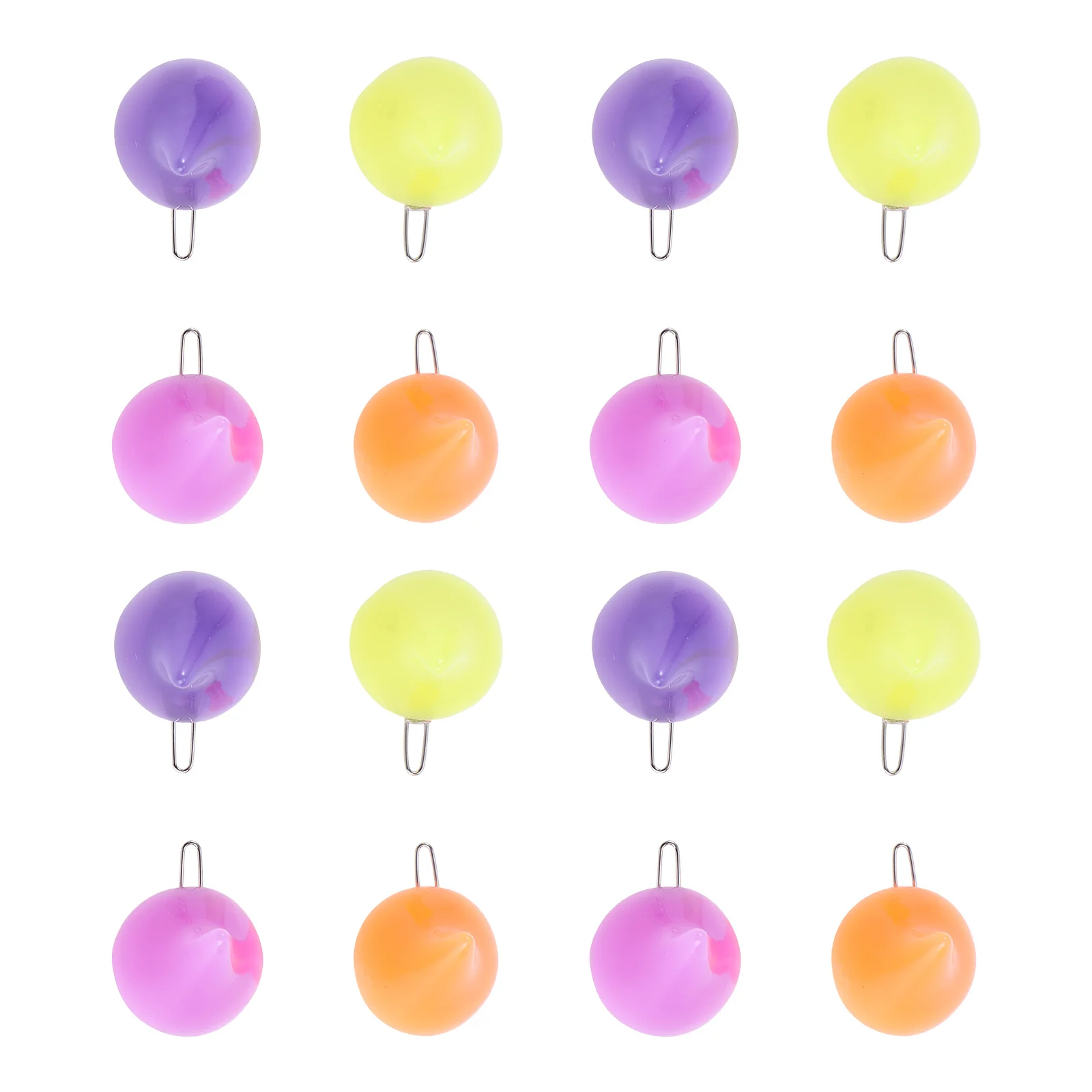 

16Pcs Halloween Hair Clip Devil Horn Hairpin Assorted 8 Colors Gothic Cosplay Hair Accessories for Party Devil Horn