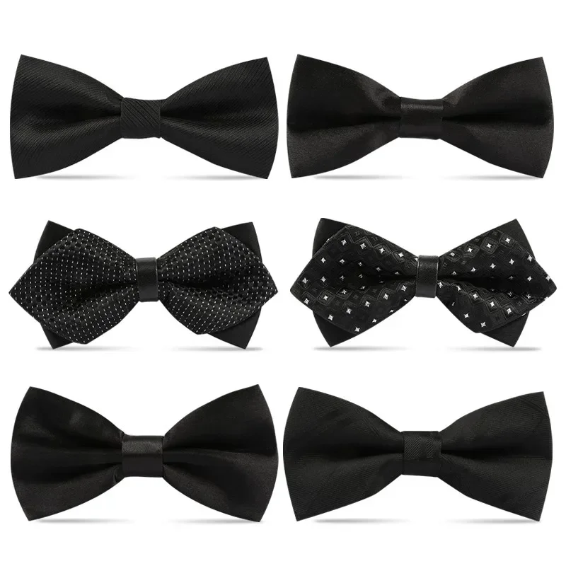 good Black and white formal business banquet dress bow tie MEN MAN BOW TIE