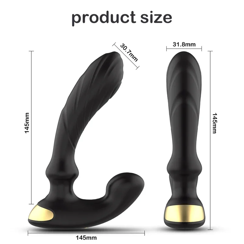 9 Frequenz männliche Prostata-Massage gerät Vibrator Anal Butt Plug Fernbedienung Vibratoren verbessern sexuelle Lust Sexspielzeug für Frauen