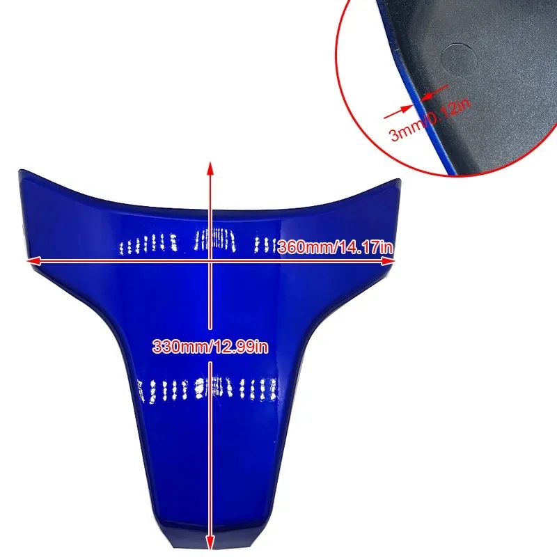 Motorcycle Rear Seat Cover Fairing Seat Cowl and Front Windshield FOR YAMAHA MT09 MT-09 MT 09 SP FZ09 FZ-09 2017 2018 2019 2020 view 6
