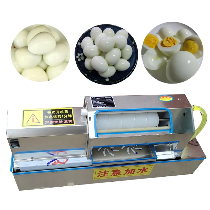 Electric Eggs Shelling Machine Automatic Boiled  Shell Remover   Peeling 