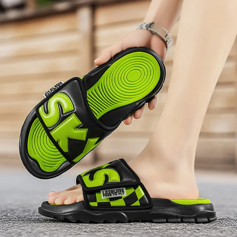 

Мужские и женские домашние тапочки, противоскользящие, летние, для улицы, удобные, для пар, из прочной ткани.