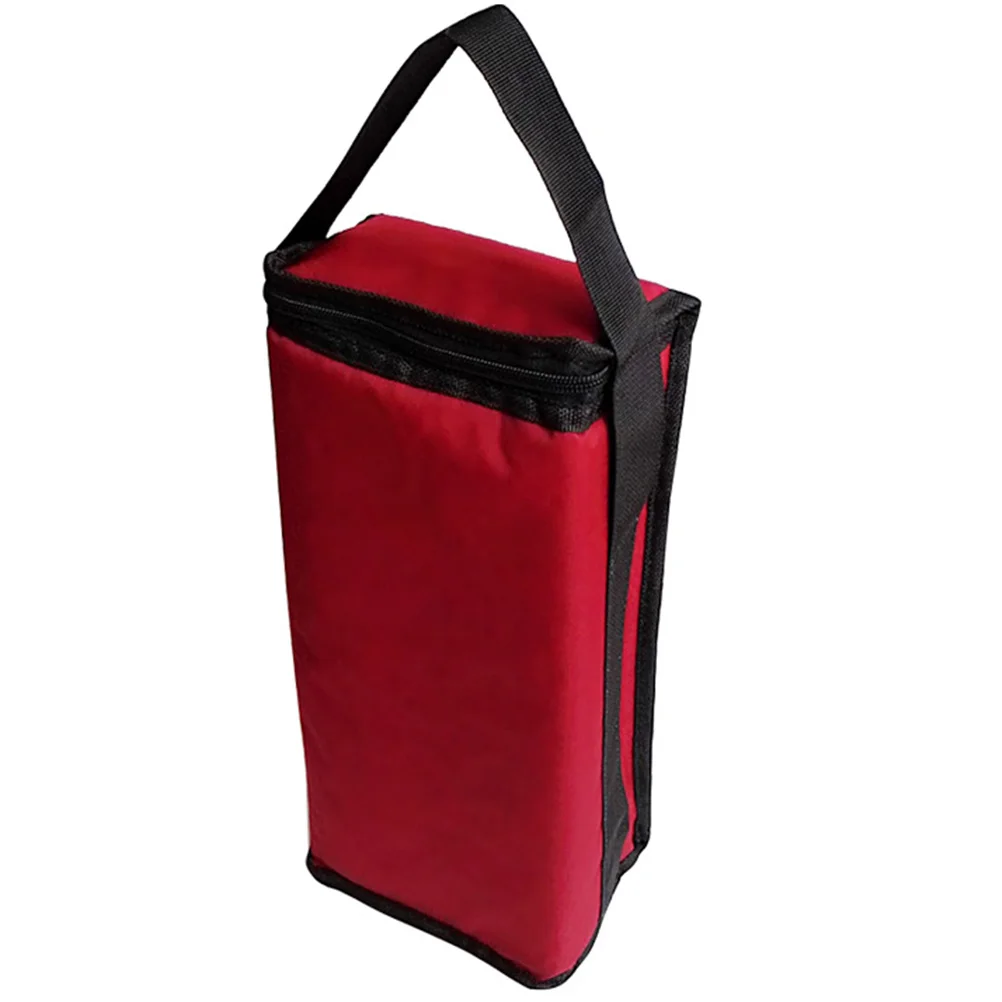 

Wear-Resist Oxford Cloth Wine Bag Portable Insulated Wine Bottle Holder for Gift Travel Picnic Wear-Resist Bottle Bag