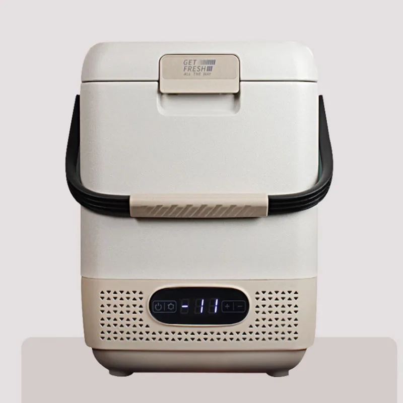 Portable car refrigerator compressor cooling 12V new truck home dual-use refrigeration mini mini refrigerator