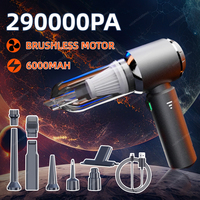 Car Vacuum Cleaner High Power Portable Handheld Wireless Brushless Motor Cleaning Machine Powerful Air Duster for Home Appliance