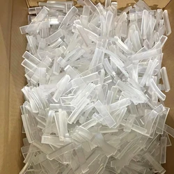 100PCS Moldable Plastic,Polymorph Plastic,Thermoplastic Strips Melts in hot Water for Modeling,DIY Crafts,Resin Arts,Sculpting