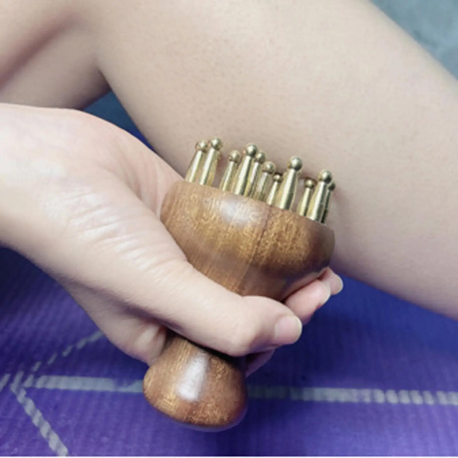 

Massage Comb with Handle Adults Hair Portable Head Scalp Gua Sha Massager