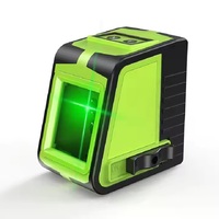 green beam 2 Lines Cross Line Mini Self Leveling Laser level With Double Laser Diodes