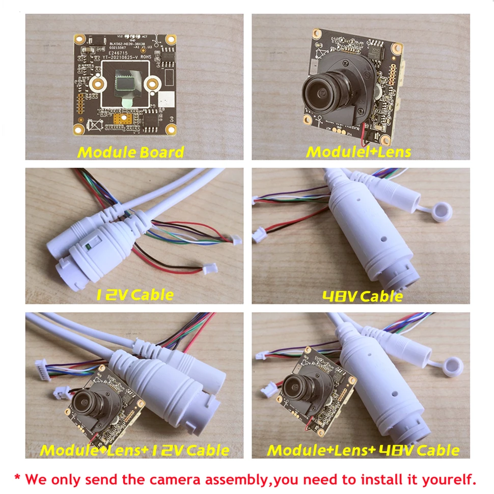 XM 5.0 Megapixel low illumination H.265 Intelligent analysis AI IP Camera Module Board CCTV Camera IP Chip Board Mobile Phone