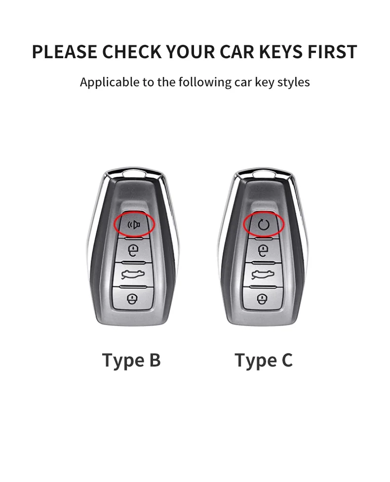 Leder Auto Remote Key Case Abdeckung für Geely Emgrand x7 Ex7 Coolray Auto Key Shell Schlüssel anhänger Schutz Schlüssel bund Zubehör – Detail 1