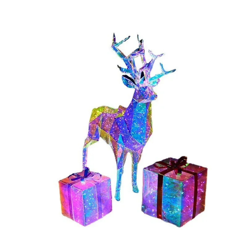 

Christmas Glowing Deer Gift Box Set, Premium Gift Christmas Decoration