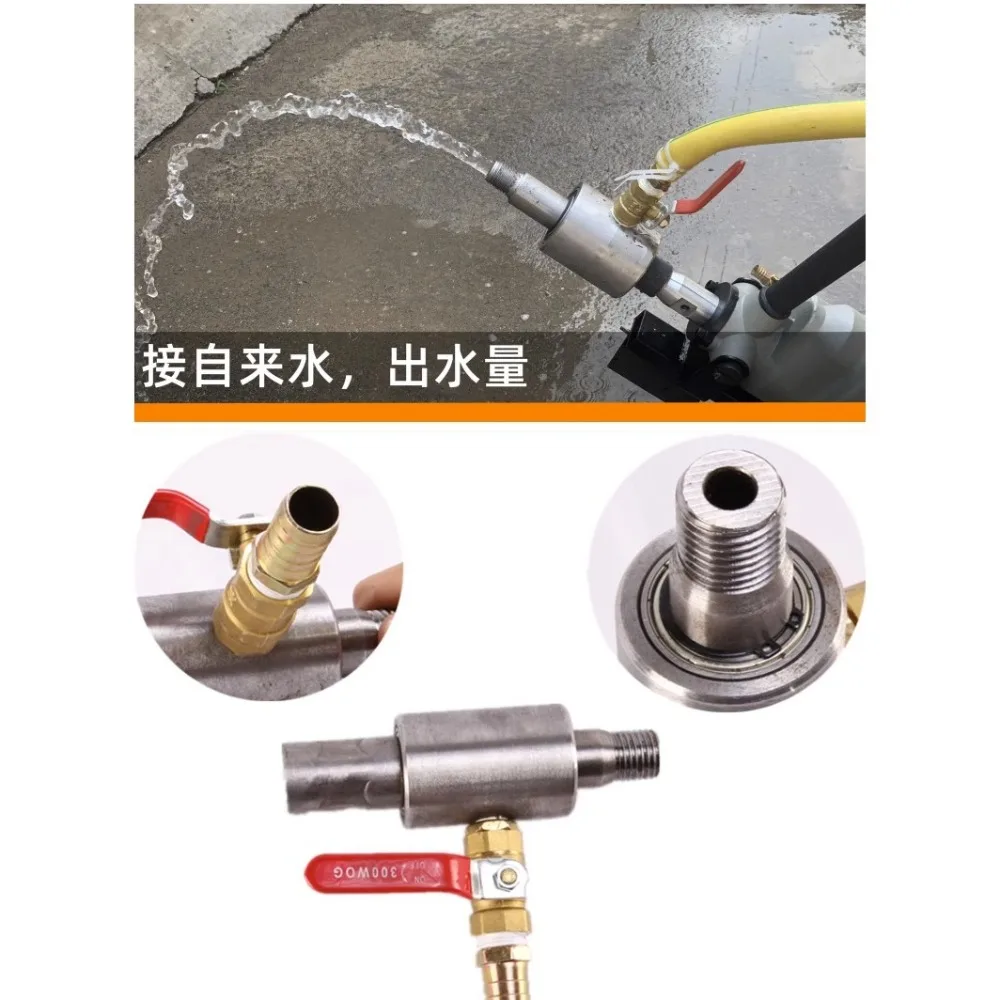 Mesa de perforación de pozo, plataforma de perforación de agua, dispositivo de inyección de agua externo resistente a altas presión para perforación de suelo