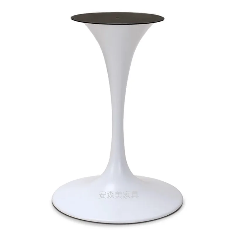 

Gold horn table foot tulip table leg small waist stainless steel base marble tripod H018