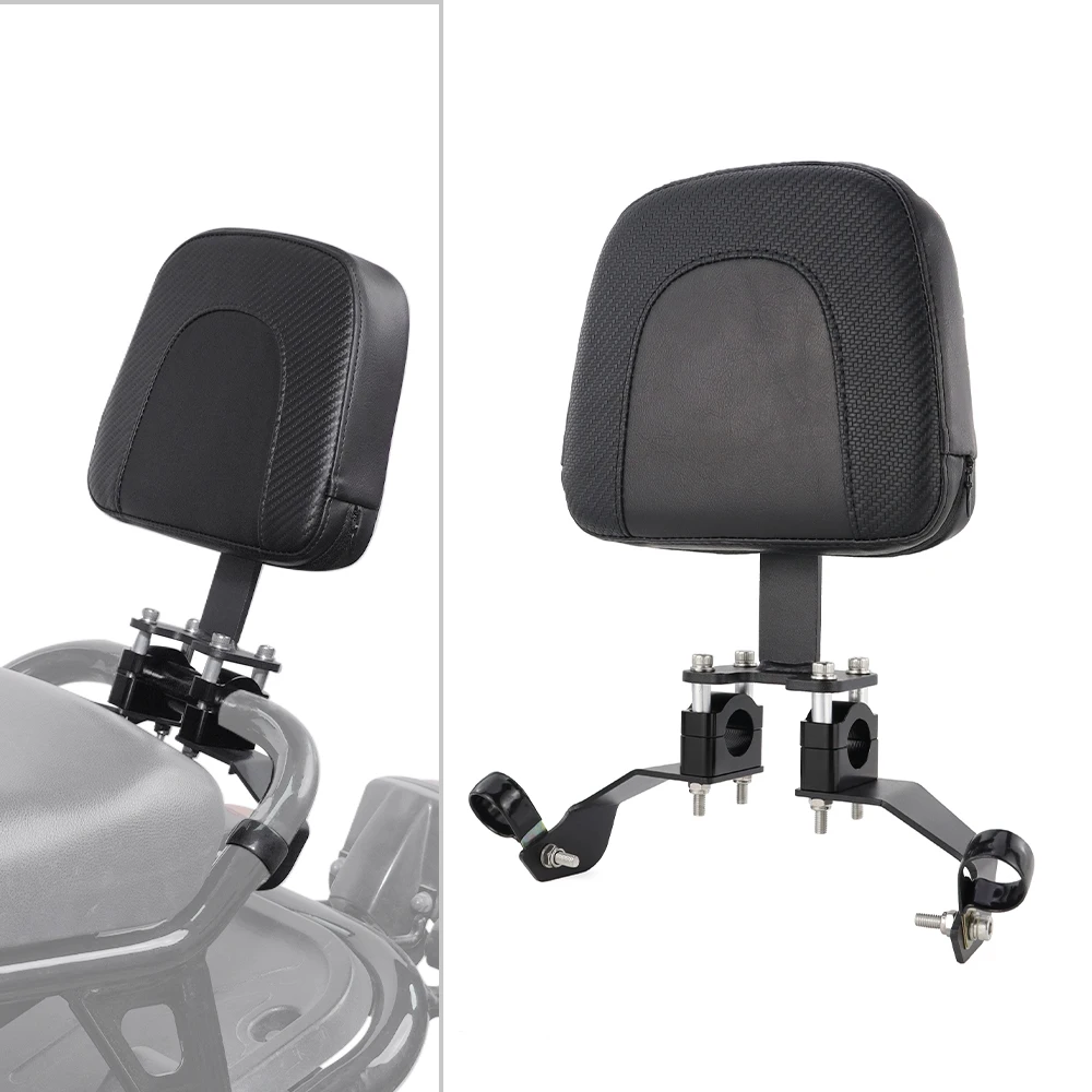 Motorrad Rückenlehne Für Honda Ruckus/Zoomer NPS50 2003-2023 2024 Passagier Sitz Hinten Rückenlehne Kissen Rückenlehne pad