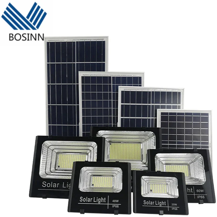 Solar Flood Lights Remote Control Flexible Installation Wall Lamp Africa Rural Countryside Pole Solar Street Light