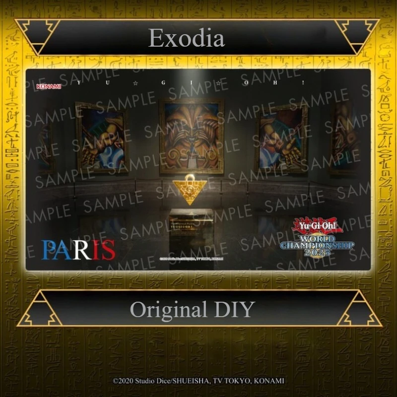 Yu-Gi-Oh! World Championship 2025 Exodia Play Mat Yugioh TCG OCG