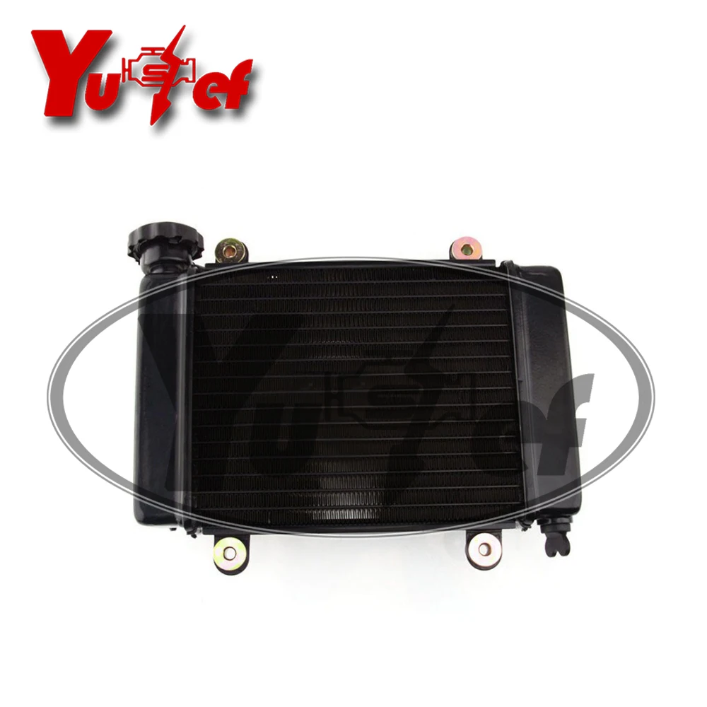 

Aluminum Motorcycle Radiator cooling engine cooler for motorcycle moto Quad 4x4 ATV UTV parts 200CC 250CC
