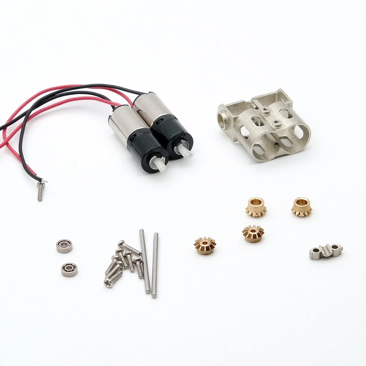Static Modification 6mm Micro Dual Wave Box DIY 1/87 1/72 Tracked Vehicle Model Engine 42/242/1200rpm