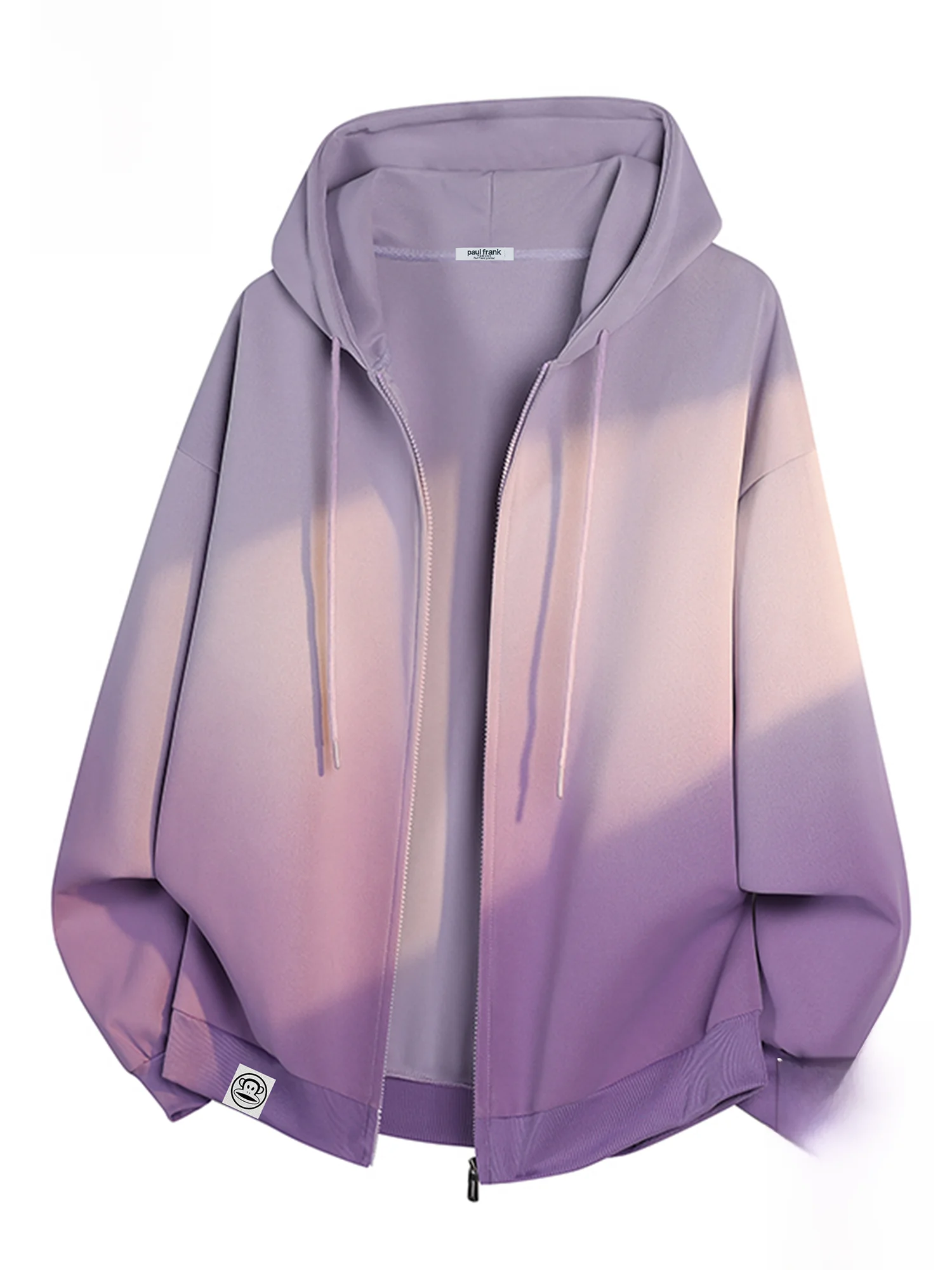 

PaulFrank Loose Fit Long Sve Hoodie M Spring New Couple Outerwear Zipper Design Comfortable Polyester Casual Sle