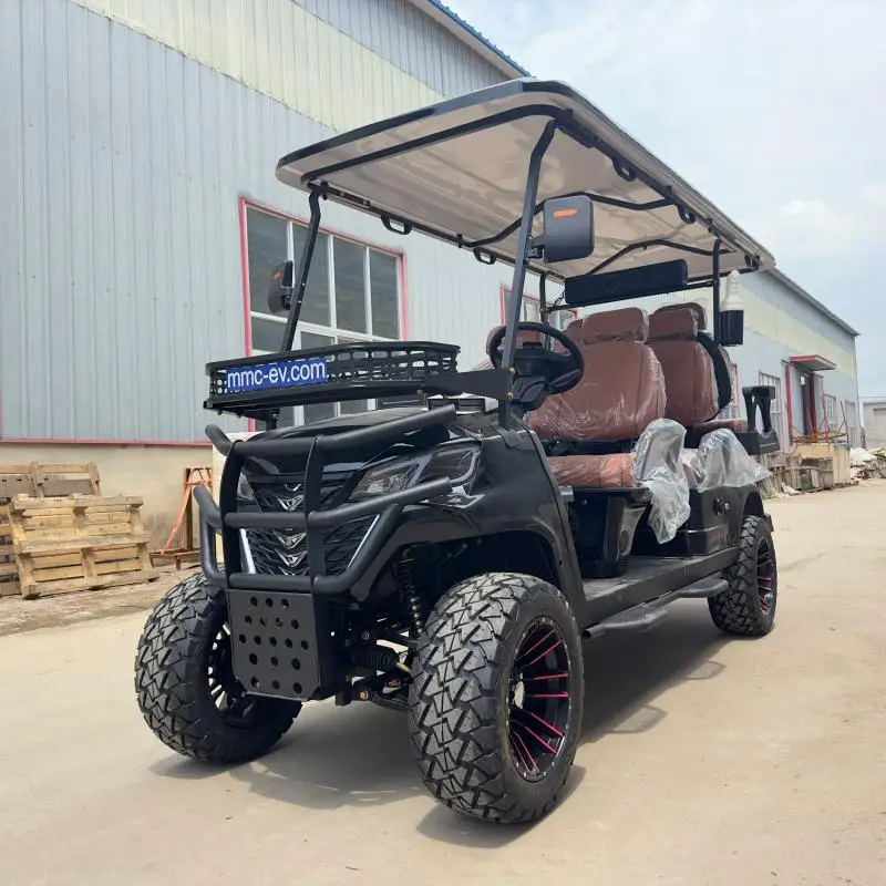 MMC Professional Customized Deluxe Personal Lifted Golf Cart 60/72V Lithium Battery 6 Seater Golf Carts Electric 4 Seats