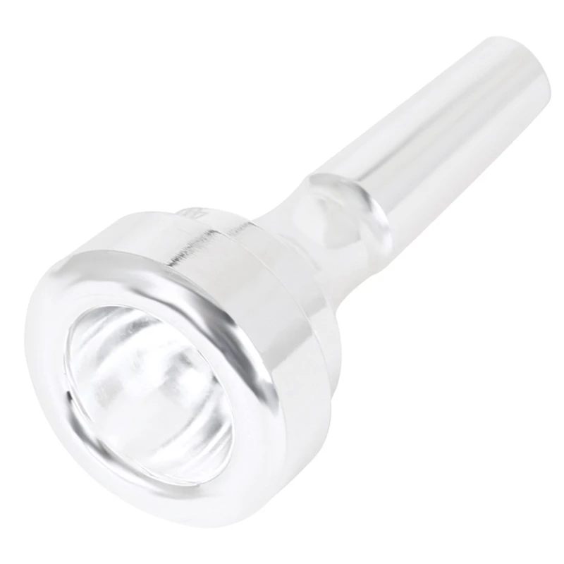 

Мундштук ABUN-B с плоским кортетом, посеребренный мундштук, латунный мундштук 4B, аксессуары для духовых инструментов