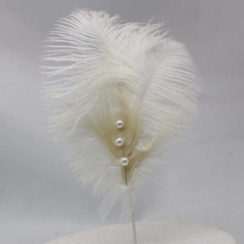 

Ostrich Plugin Decoration Dessert Cards Decorate Cake Picks Pearl Inserts Toppers