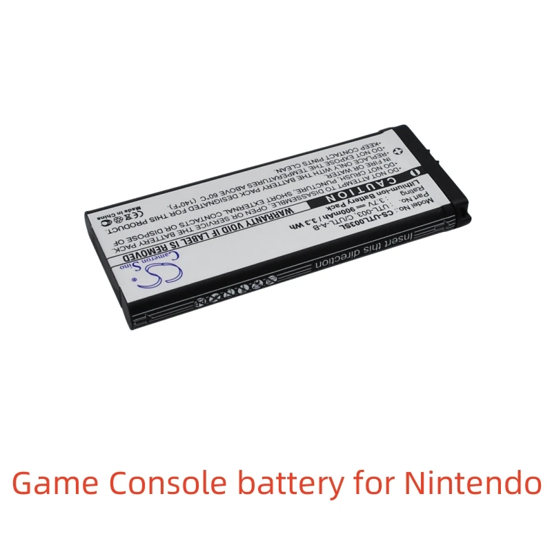 CS Li-ion battery for Nintendo Game Console,3.7V,900mAh,DSi XL,UTL-001