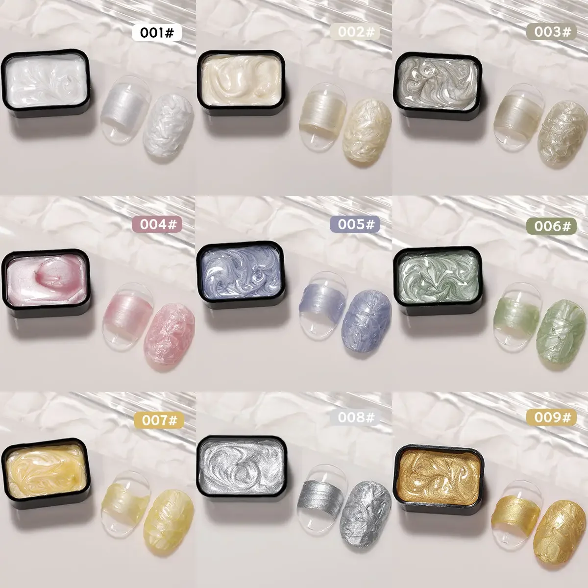 3D 効果真珠光沢のあるクリーム油絵ジェル描画スーパーテクスチャ絵画ジェルソークオフ UV LED セミモデリングペイントネイルアートジェル