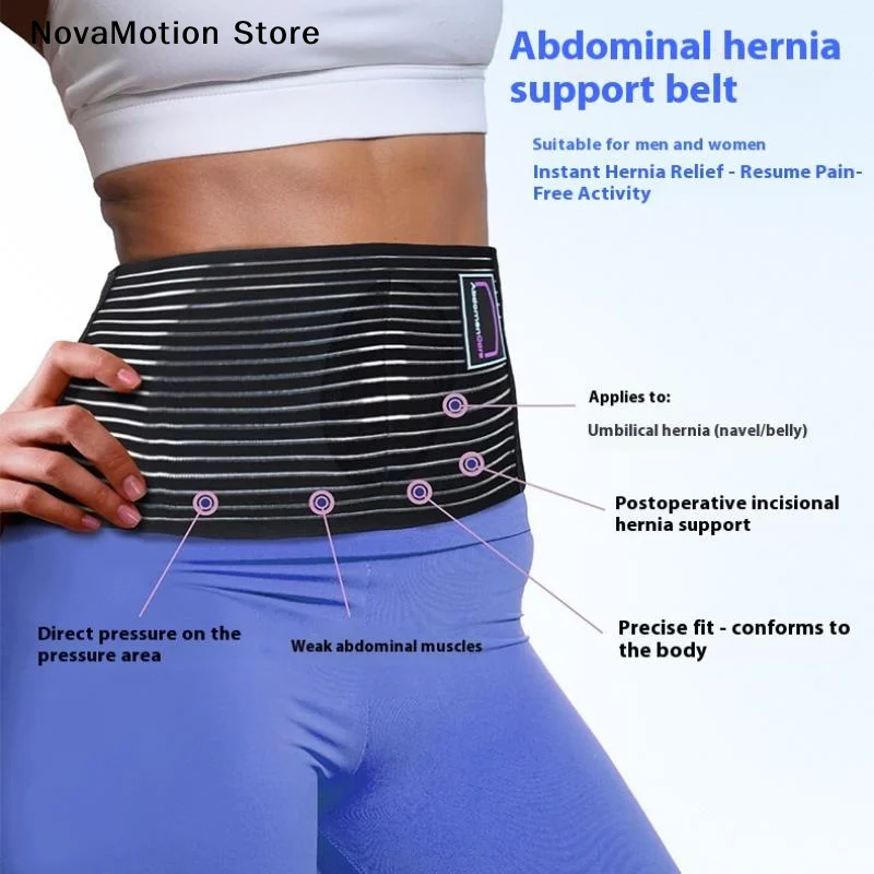 [NM]Umbilical Hernia Belt Abdominal Support Brace Hernia Binder With Hernia Support Pad Helps Relieve Pain For Men And Women[NM]