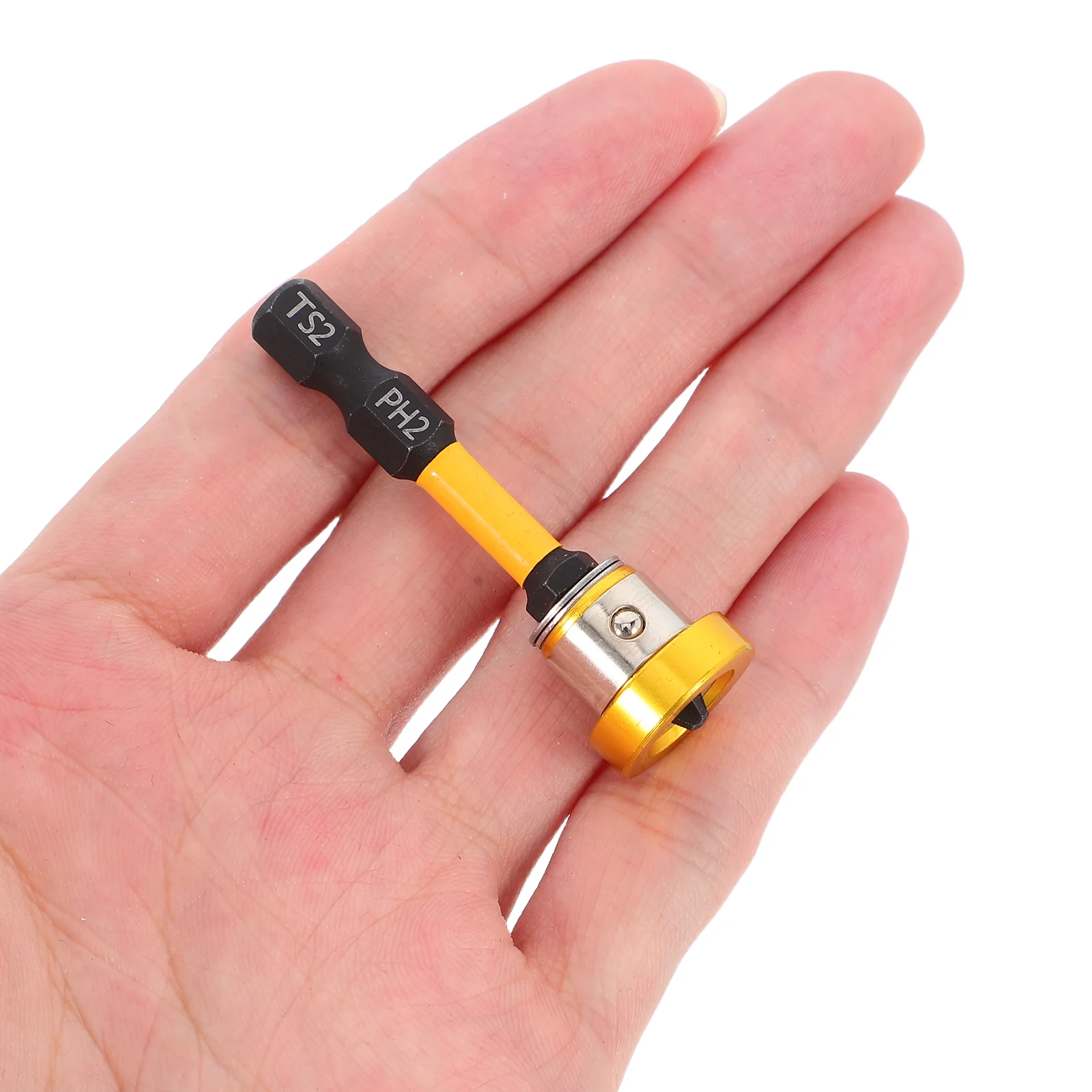 Positioning The Batch Header Adjustable Magnetic Circle Bit Cross Screwdriver Holder Metal Anti-slip Magnetized Tool