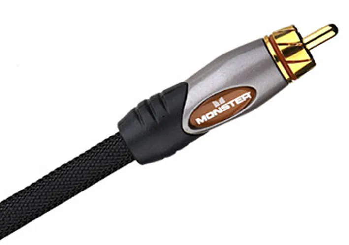 Monster Cable Ultra THX 1000 Subwoofer Interconnect Cable (16 Feet) RCA cbale SUB1000 12761-00