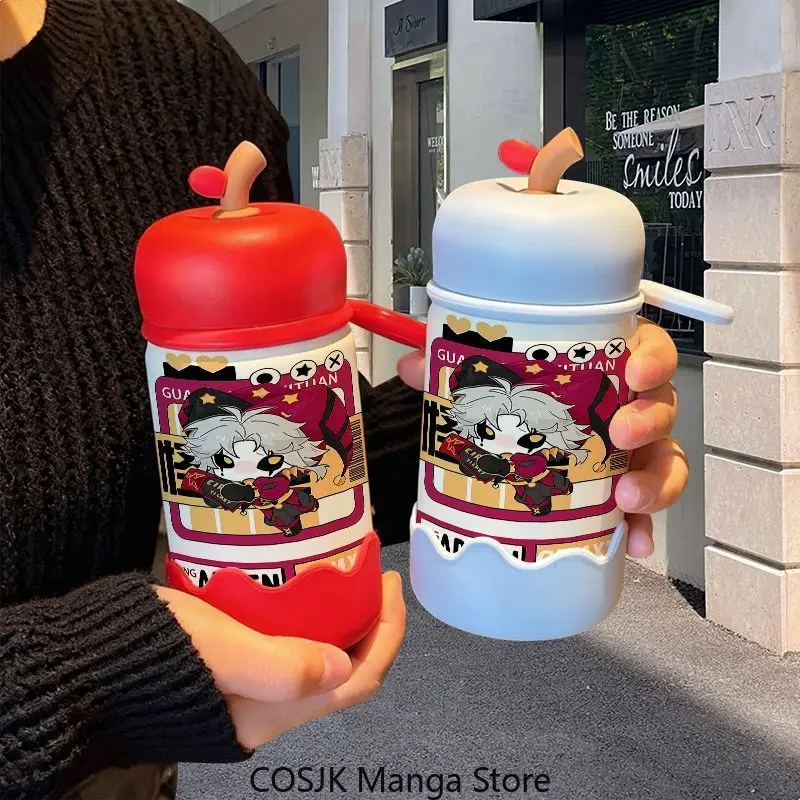 Anime The Freak Circus Mini Thermos Cup 316 Stainless Steel Water Bottle With Handle Portable Travel Mug For Students view 4