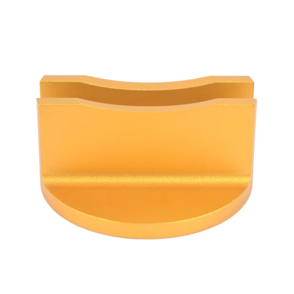 Automotive Pinch Weld Adapter Jack Pad CNC Aluminum Construction with Magnetic Grip and Scratch Resistant Nylon Liner