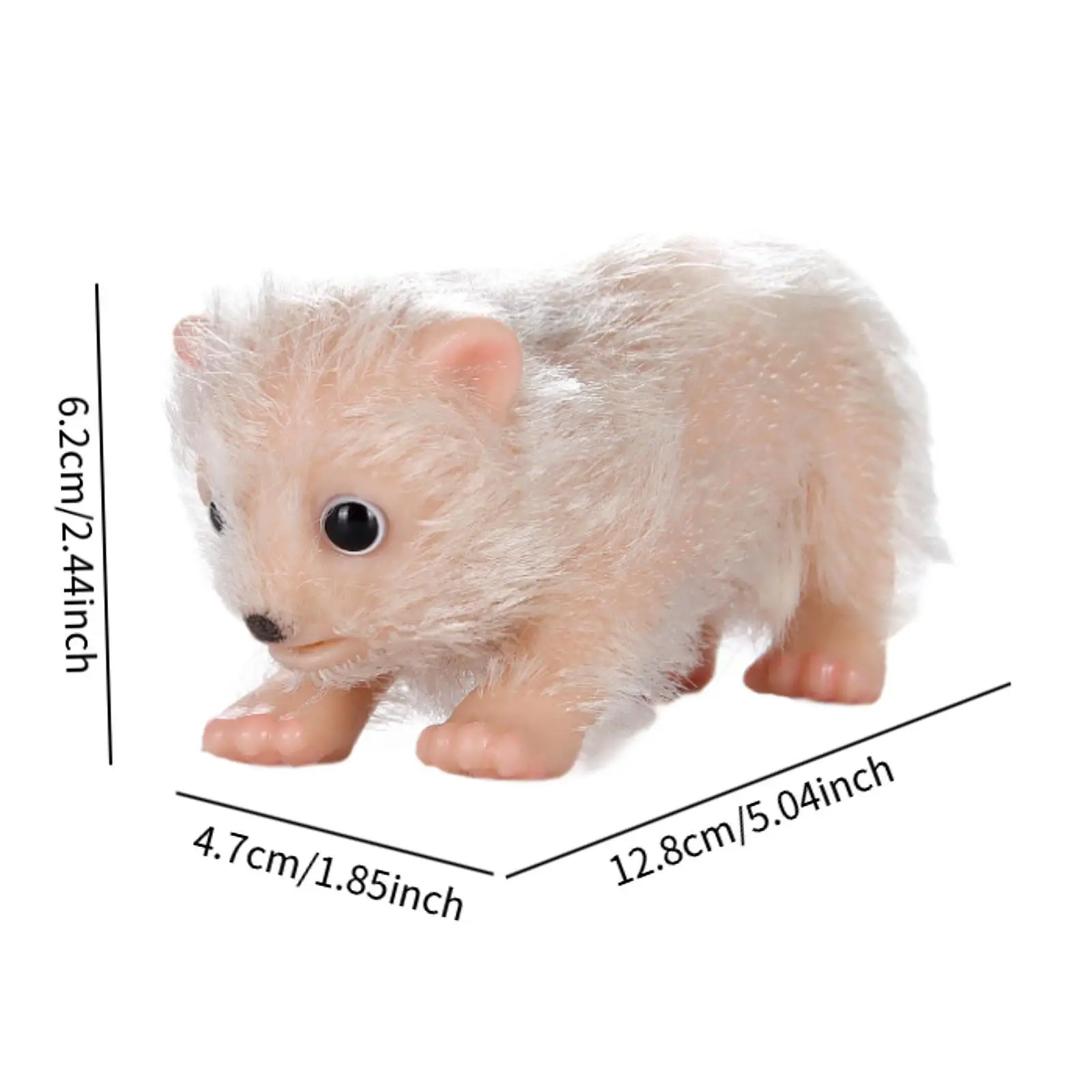 ของเล่นหมีอาร์กติกเกิดใหม่ขนาดเล็ก ของเล่นหมีอาร์กติกขนาดเล็กสำหรับของขวัญวันเกิดเครื่องประดับ