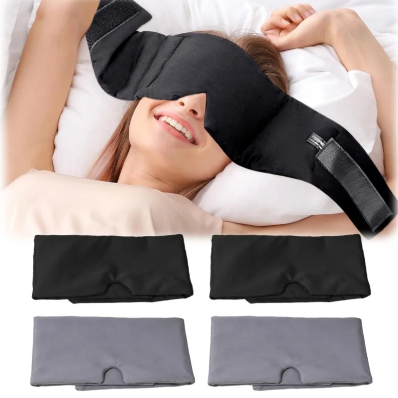 

Gravity Weighted Sleep Mask for Relieving Eye Strain with Scientific Pressure Distribution Ideal for Home Travel Eye Care